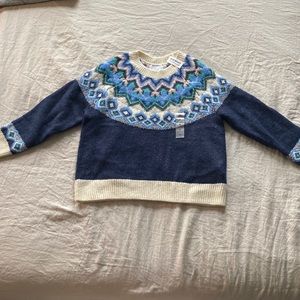 An old navy sweater